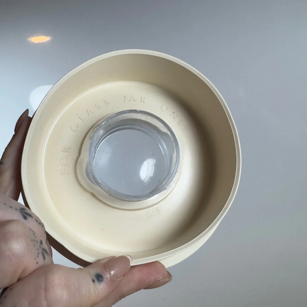 KitchenAid KSB5WH3 Blender Pitcher Glass Jar Lid Blade Base White Replacement